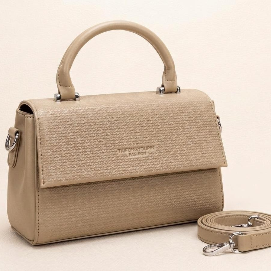 The Woven Chevron Satchel