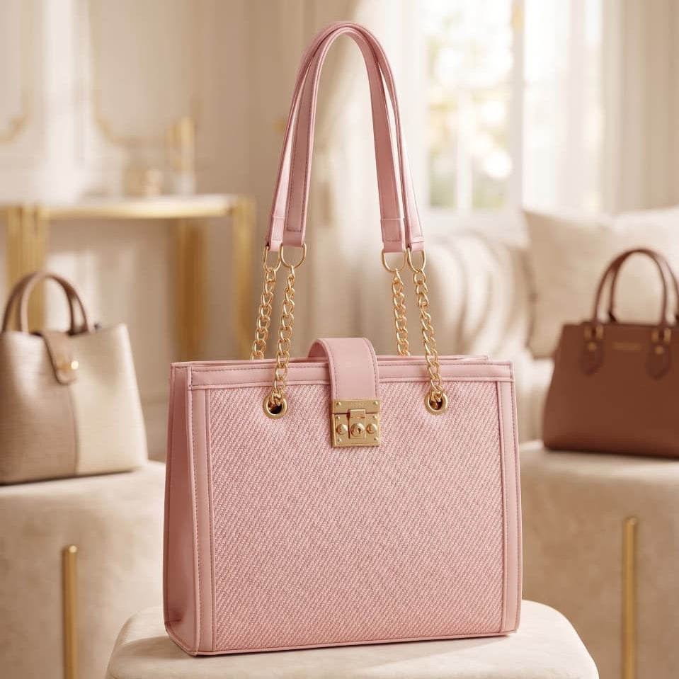 Faux Leather Handbag