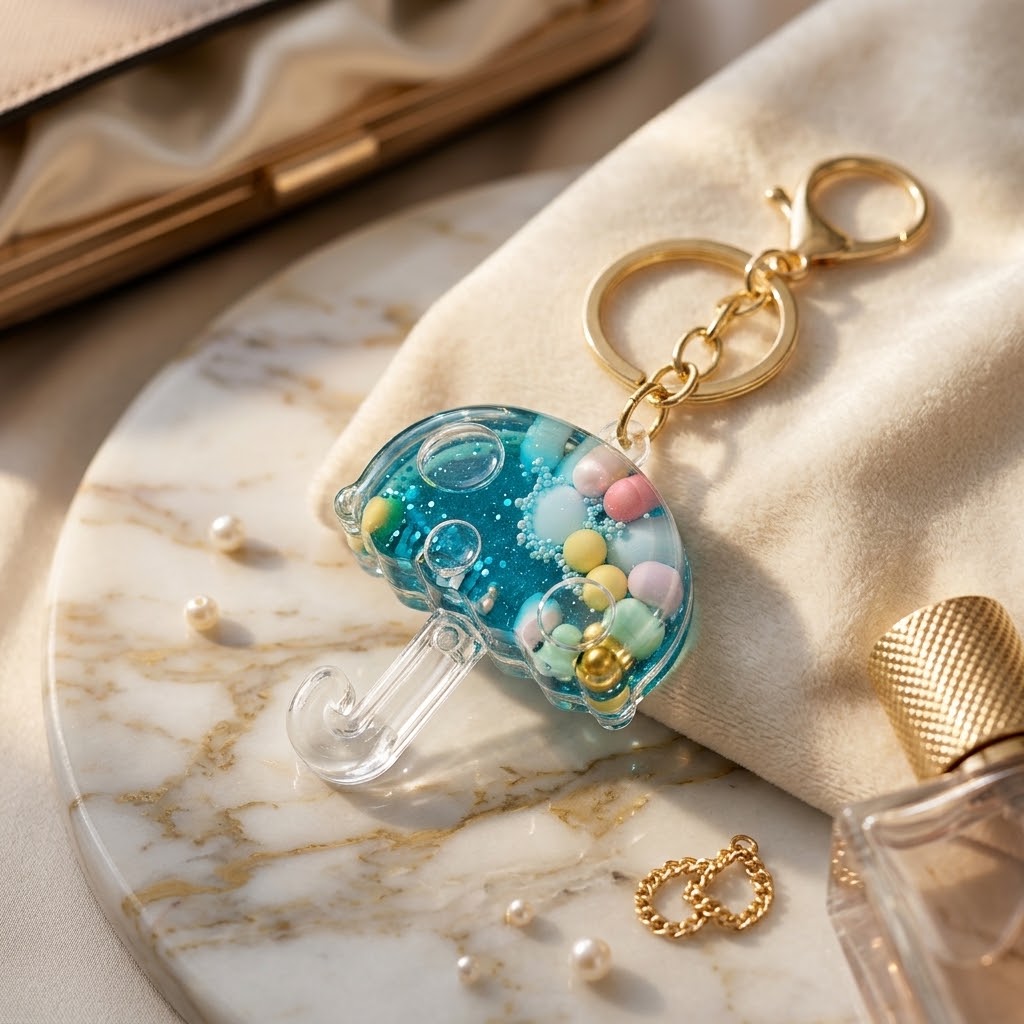 Cute & Colorful Resin Keychains